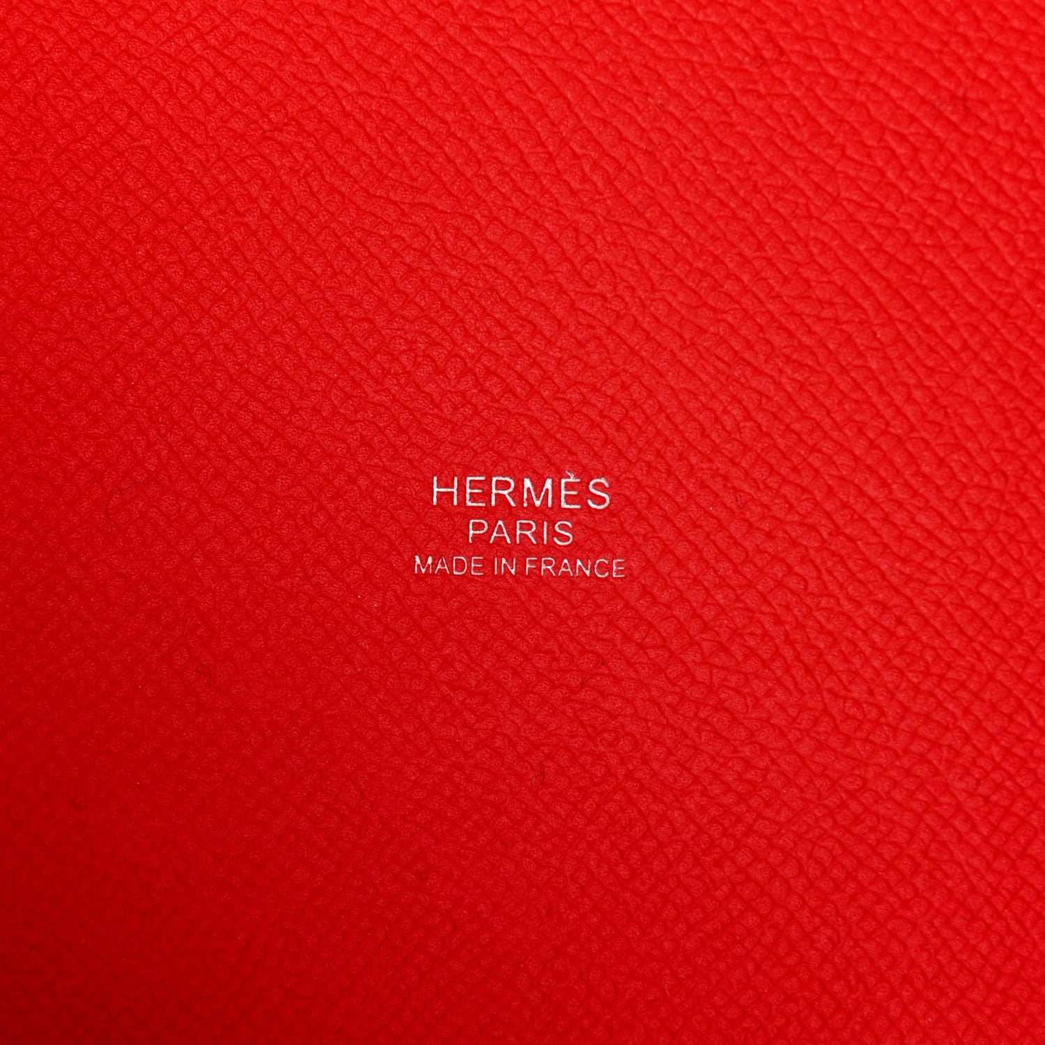 Hermes Epsom Tressage De Cuir Picotin Lock 22 MM Rouge Coeur Bleu du Nord Rouge H 6 of 10