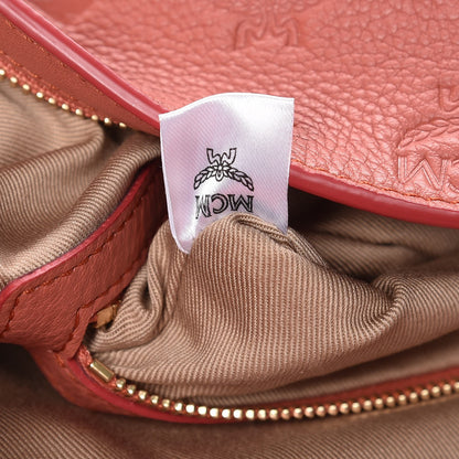 MCM Calfskin Ottomar Large Klara Hobo Cocoa 8 of 9