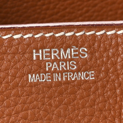 Hermes Taurillon Clemence JPG Birkin 42 Gold 6 of 12