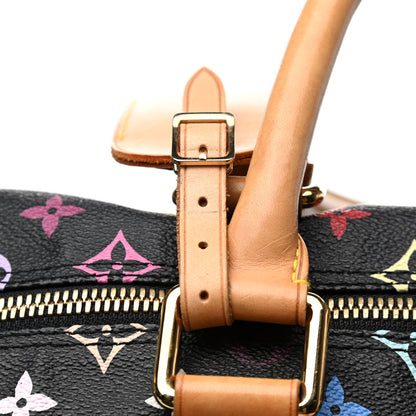 Louis Vuitton Monogram Multicolor Keepall 45 Black 13 of 18