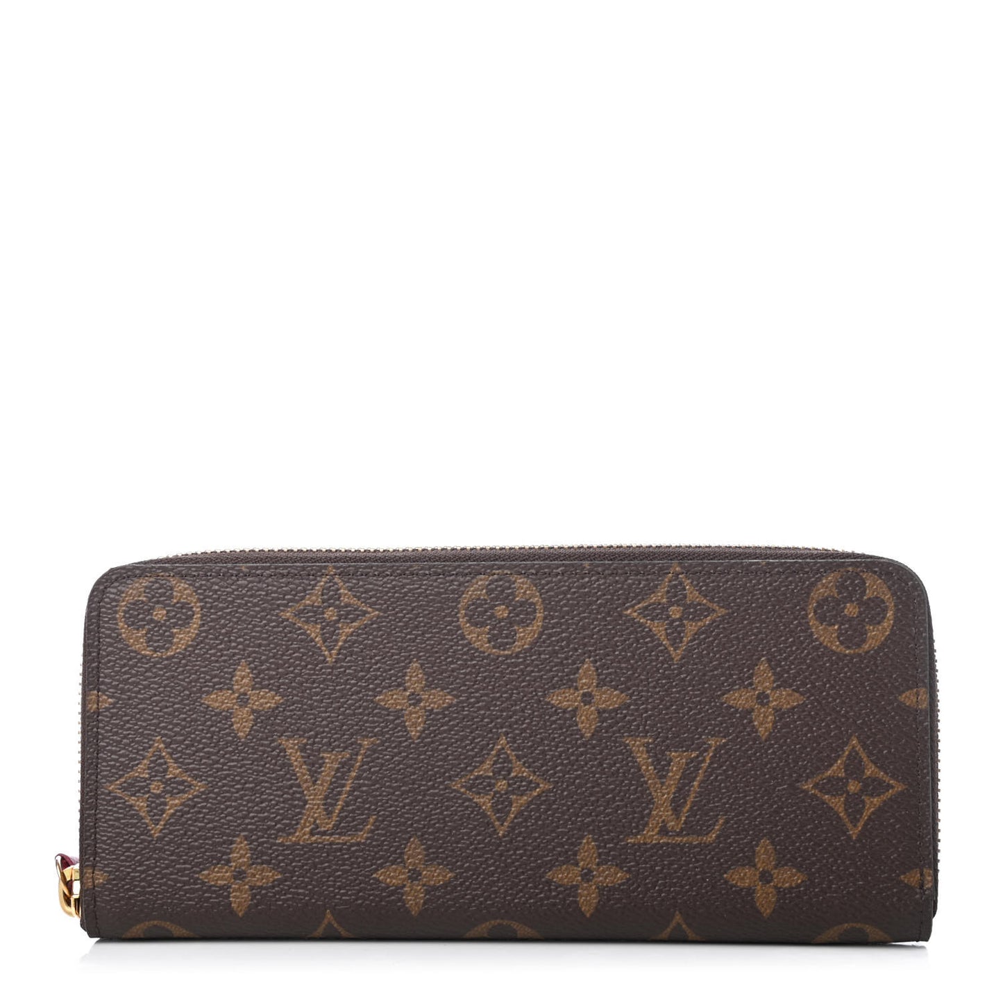 Monogram Clemence Wallet Fuchsia