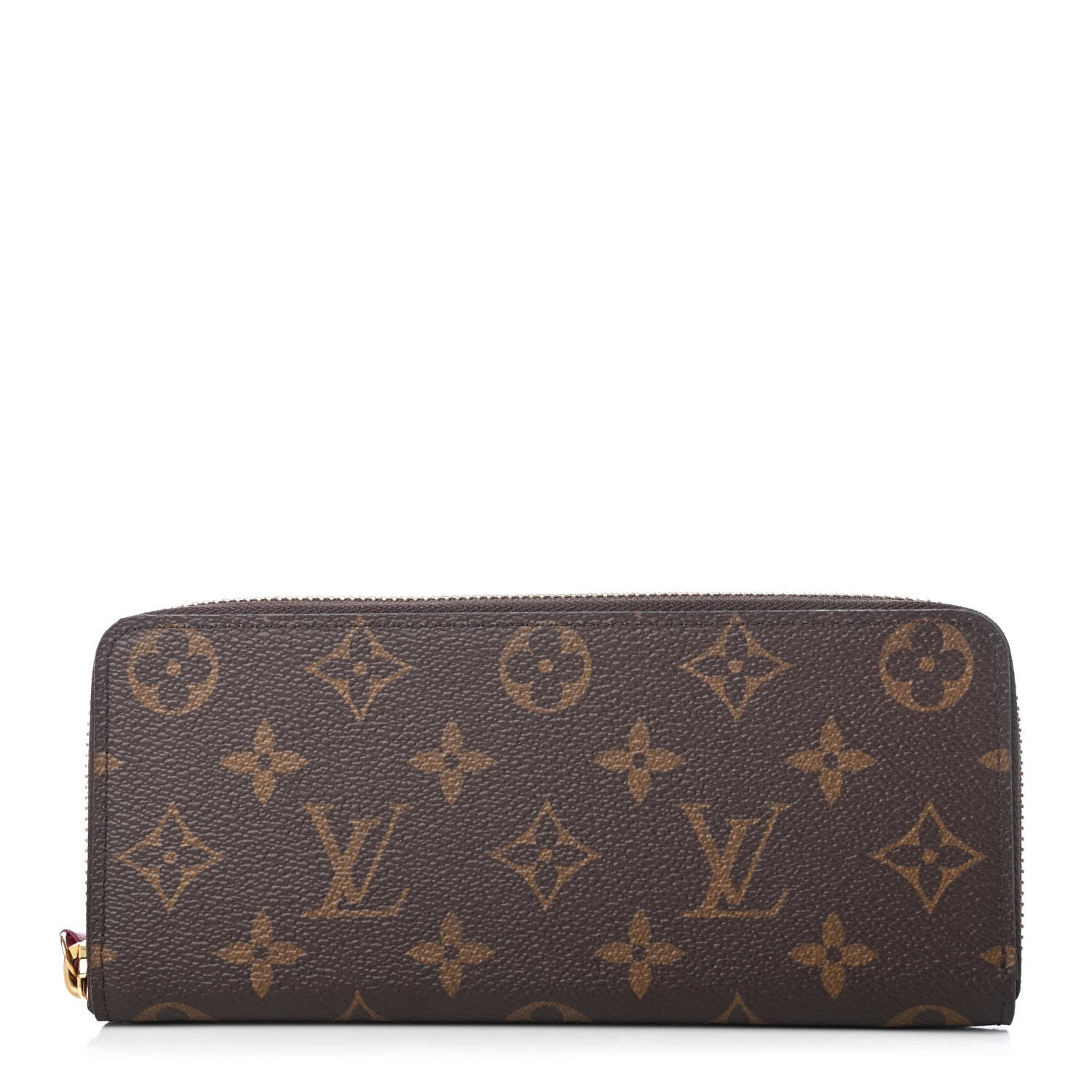 Louis Vuitton Monogram Clemence Wallet Fuchsia 1 of 7