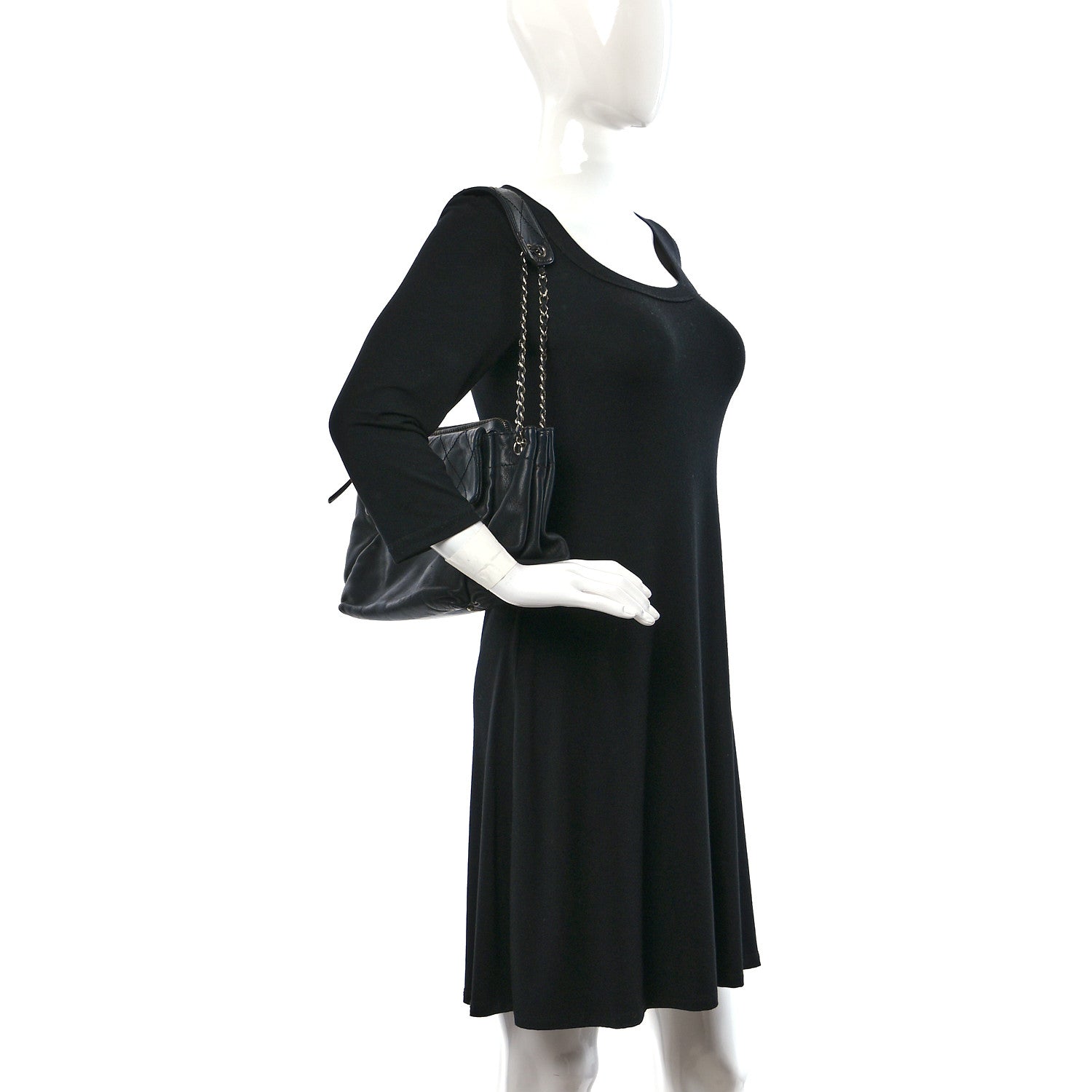Chanel Lambskin Quilted Accordion Flap Black 2 of 10