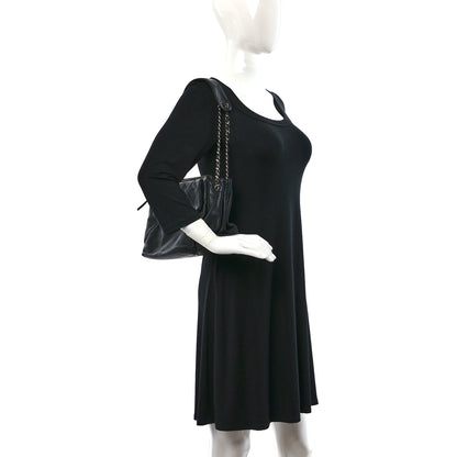 Chanel Lambskin Quilted Accordion Flap Black 2 of 10