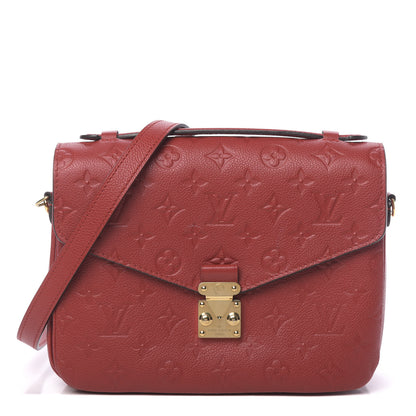 Louis Vuitton Empreinte Pochette Metis Cherry 1 of 10
