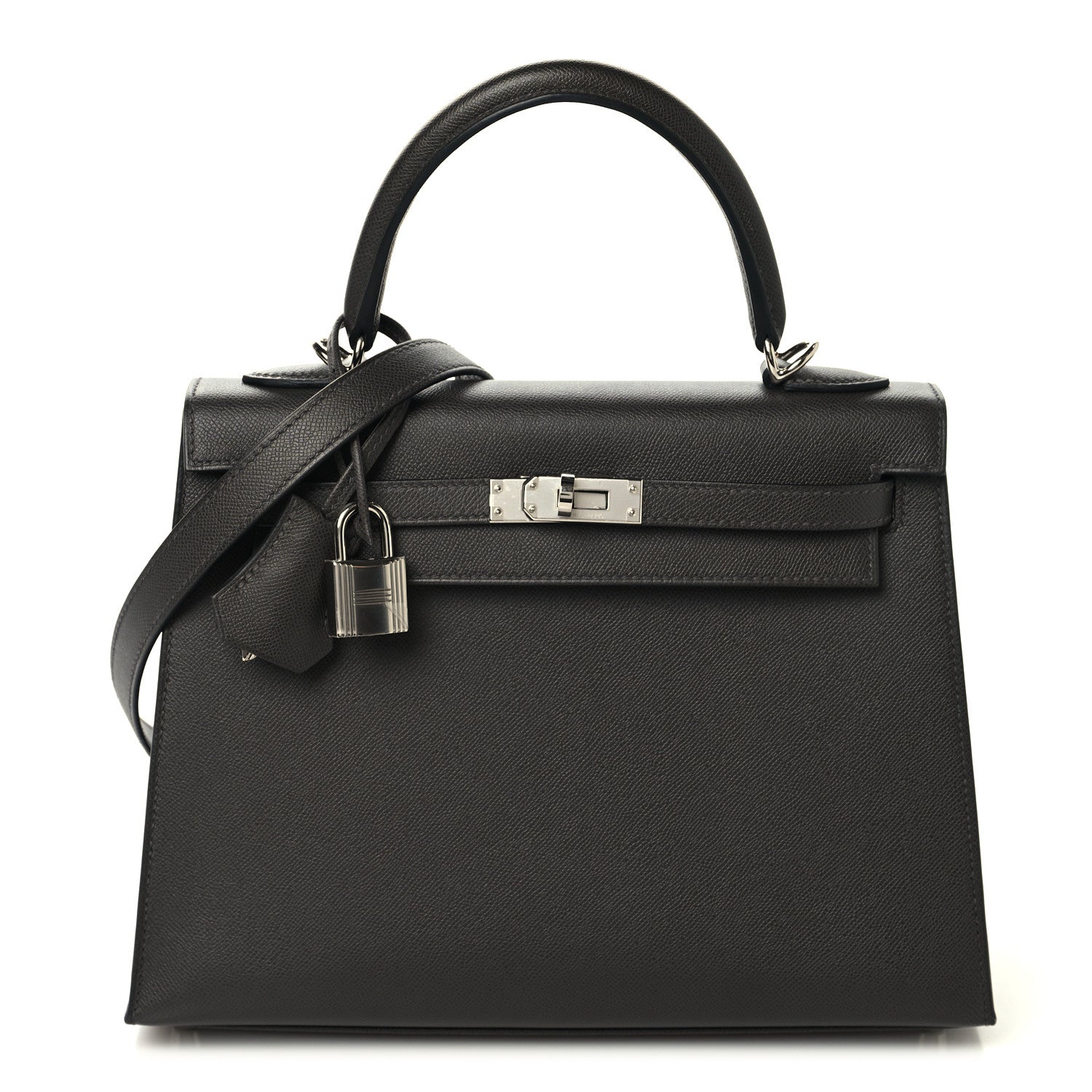 Hermes Epsom Kelly Sellier 25 Graphite 1 of 13