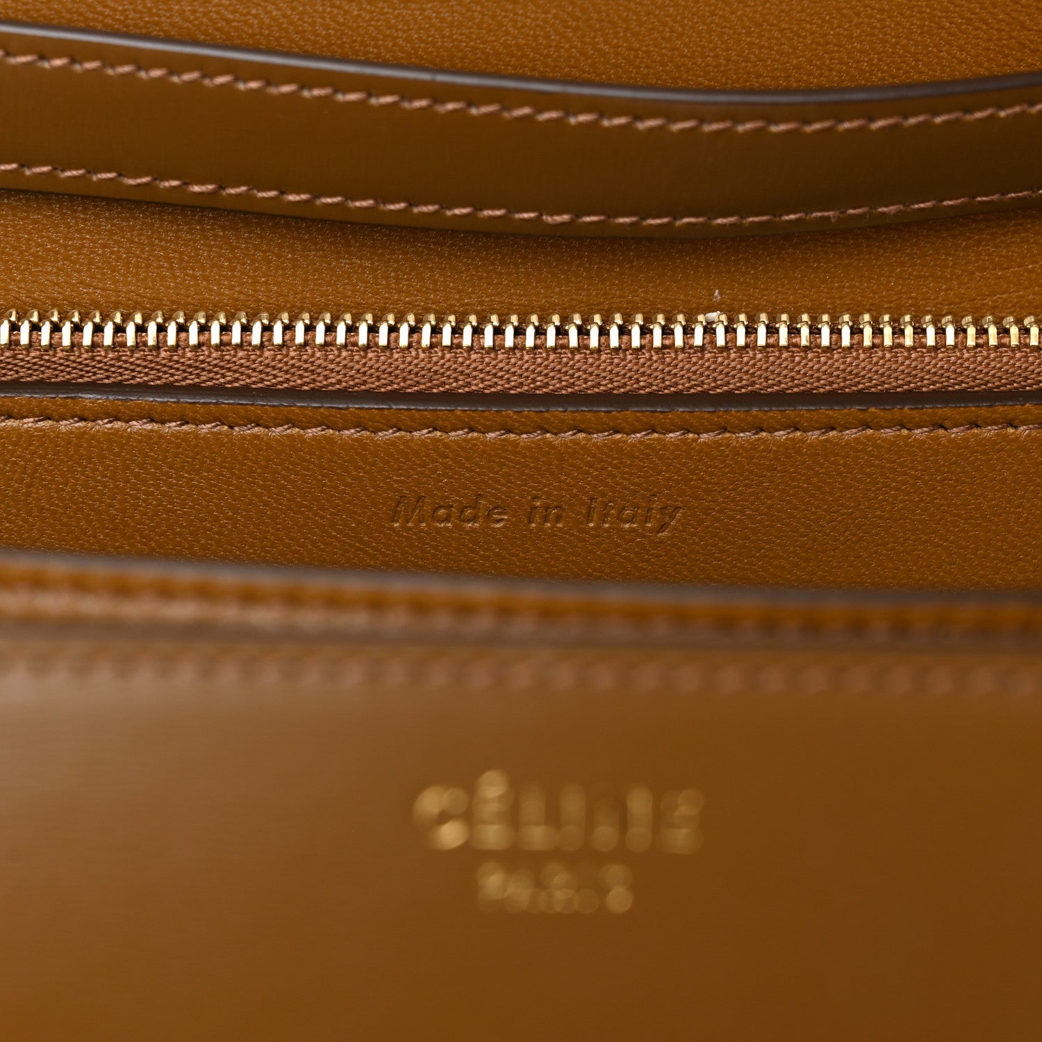 Celine Box Calfskin Medium Classic Box Flap Bag Camel 7 of 12