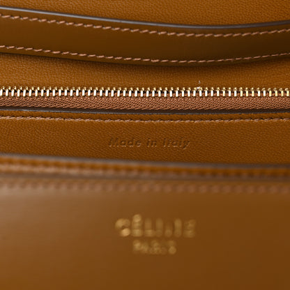 Celine Box Calfskin Medium Classic Box Flap Bag Camel 7 of 12