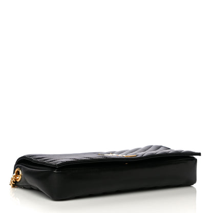 Saint Laurent Lambskin Matelasse Monogram Kate 99 Black 4 of 22