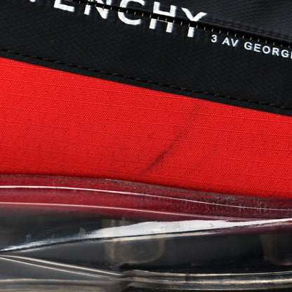Givenchy Calfskin Spectre Low Runners Sneakers 41 Red Black 10 of 11