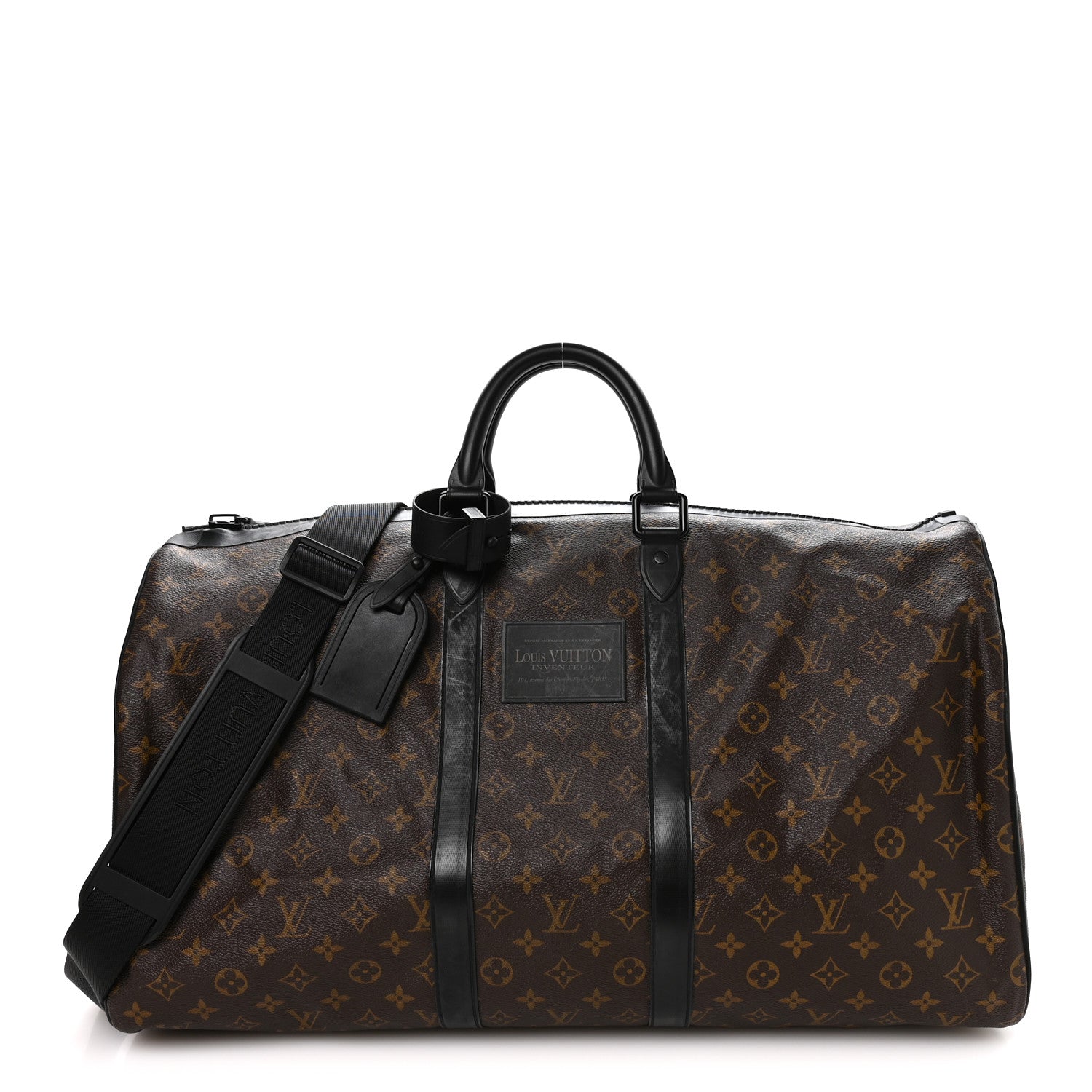 Louis Vuitton Monogram Waterproof Keepall Bandouliere 55 1 of 8