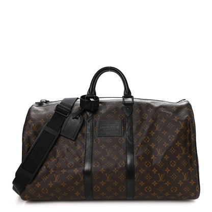 Louis Vuitton Monogram Waterproof Keepall Bandouliere 55 1 of 8