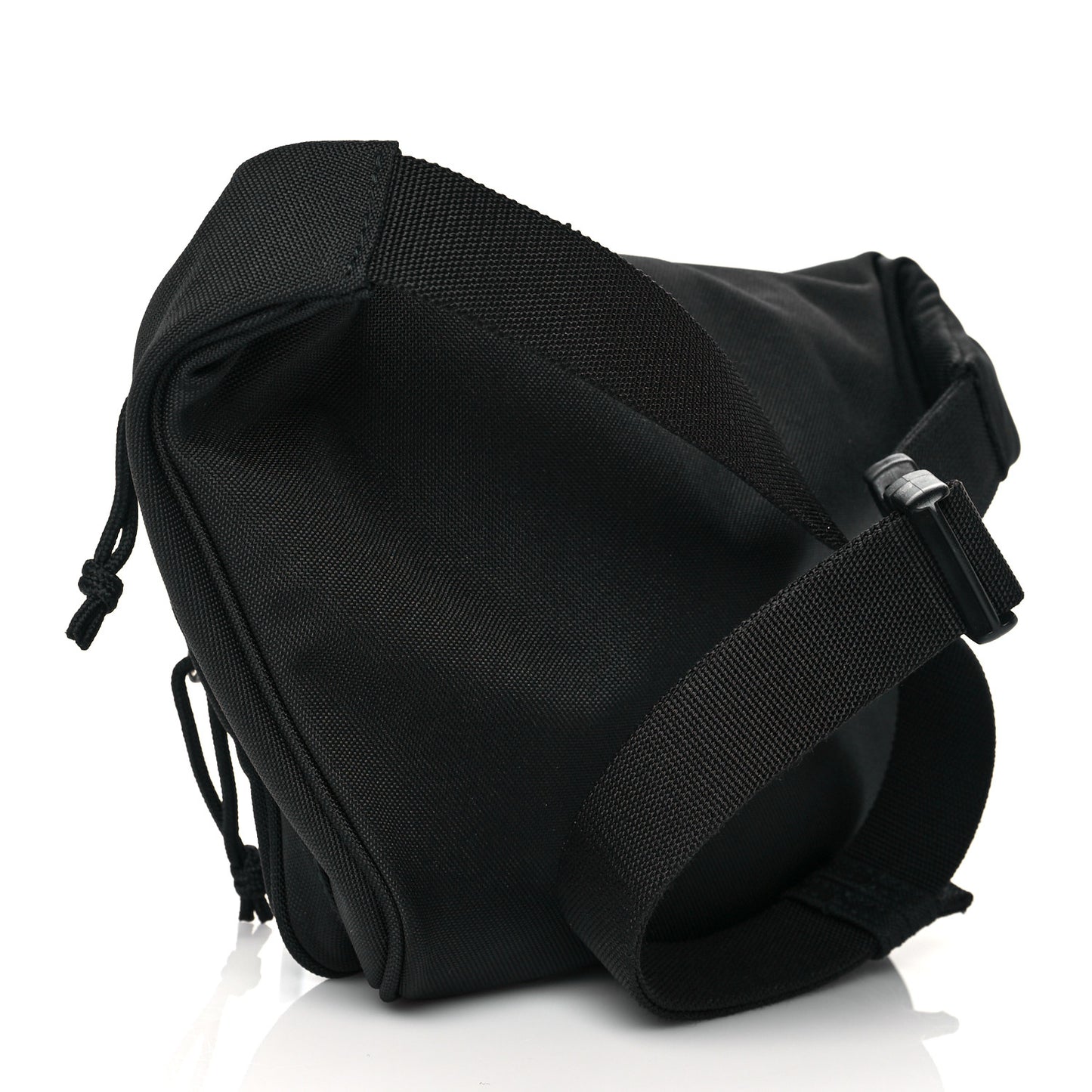 Nylon Canvas Panda Explorer Belt Bag Black