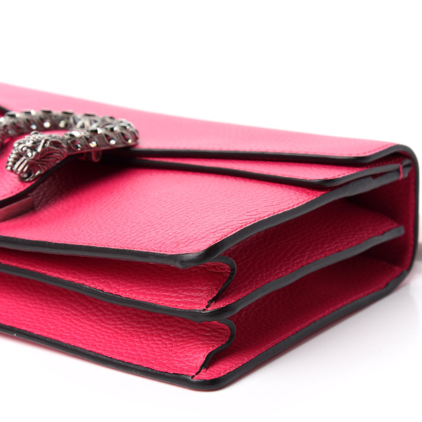 Dollar Calfskin Small Dionysus Shoulder Bag Box Pink