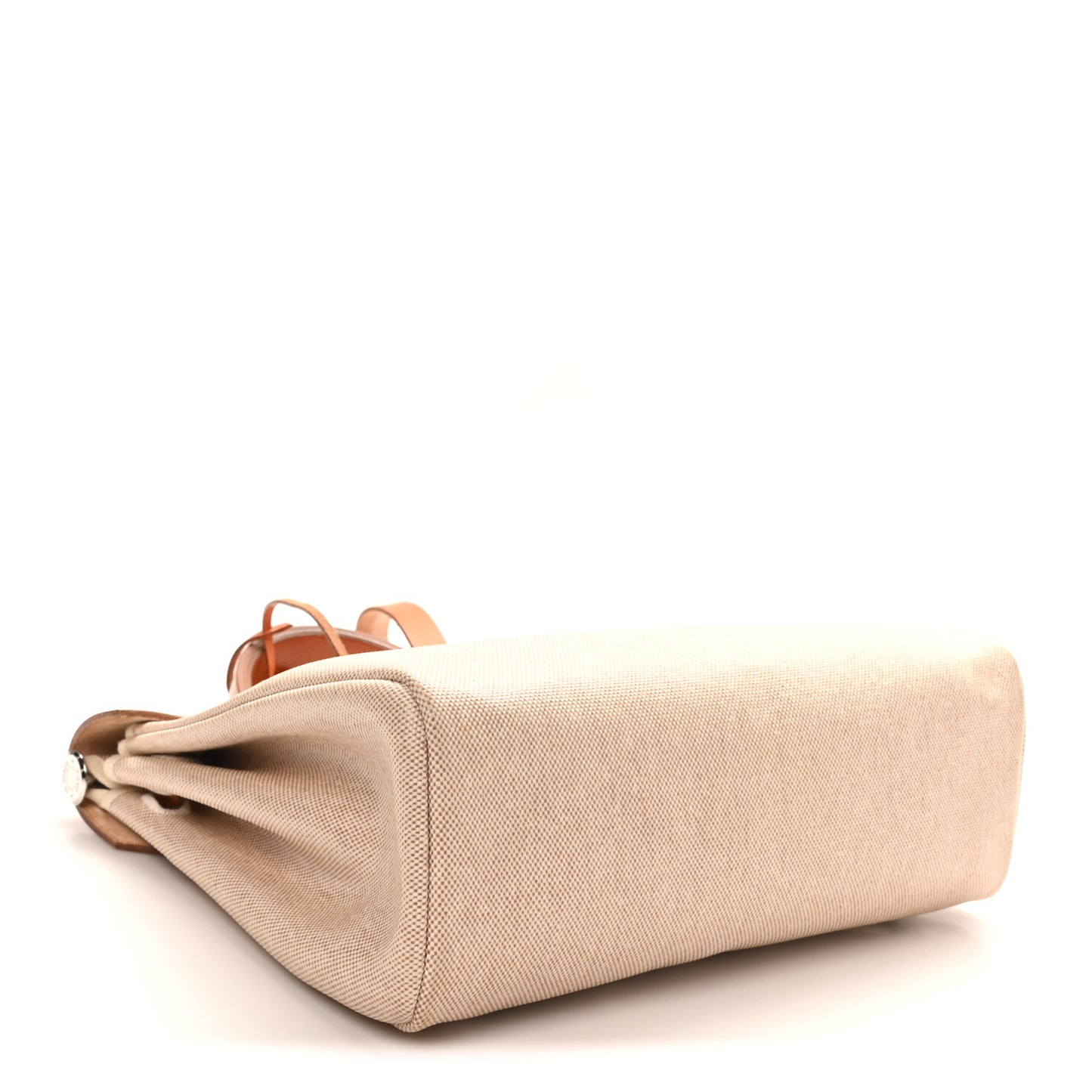 Toile Vache Calfskin Herbag 30 PM Backpack Natural