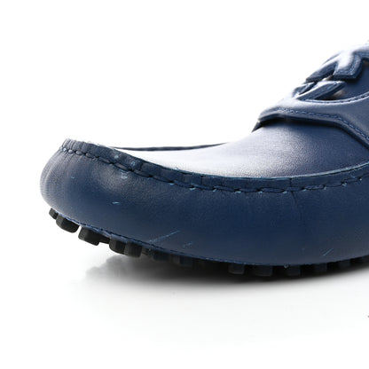Gucci Soft Clove Calfskin Mens Interlocking G Driver Loafers 10.5 Royale 11 of 17