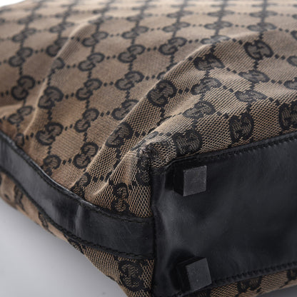 Gucci Monogram Large Laptop Briefcase Black 13 of 14