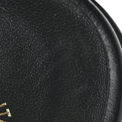 Chanel Shiny Calfskin Slingback Loafers 39.5 Black 10 of 12