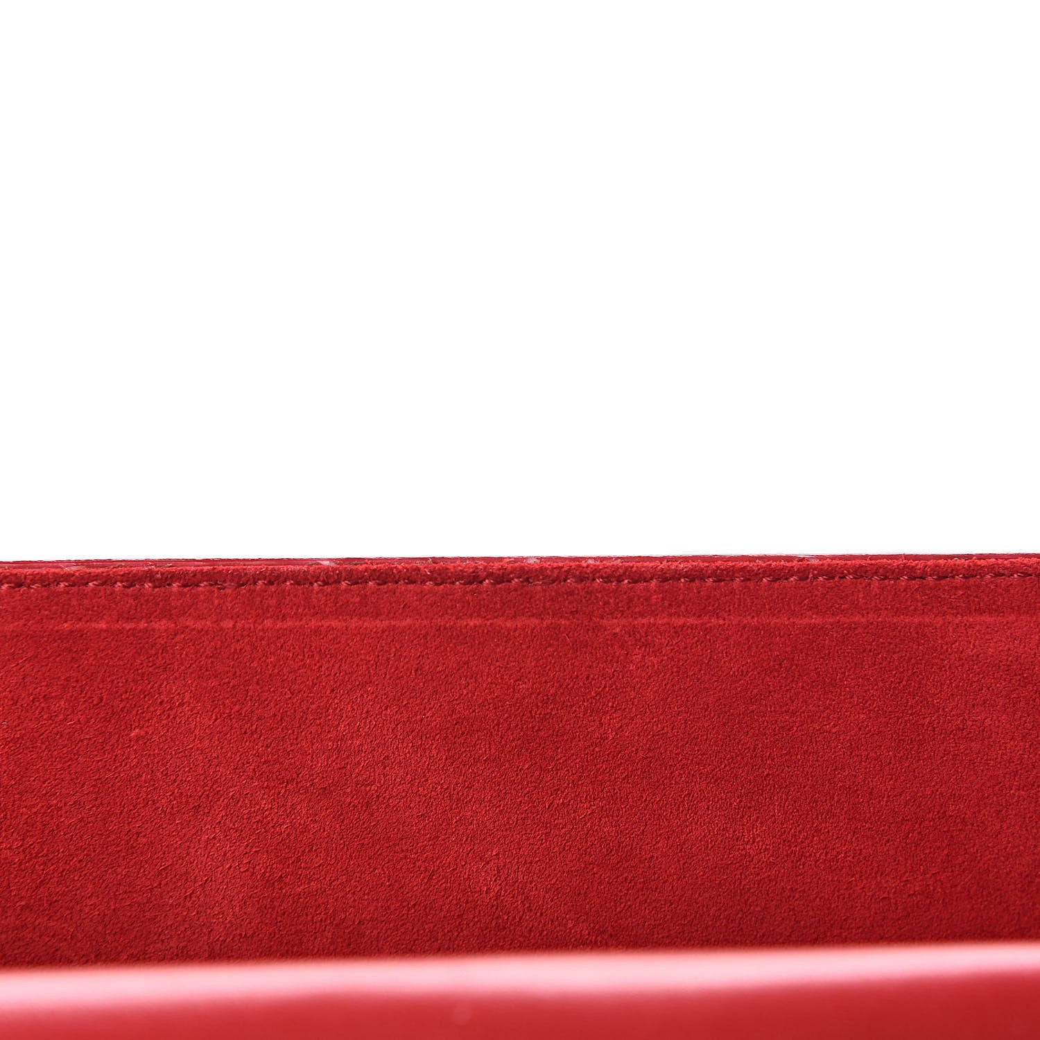 Saint Laurent Calfskin Monogram Cassandre Clutch Rouge Orient 13 of 13