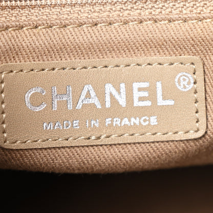 Chanel Calfskin Country Chic Stitched Hobo Grey 6 of 13