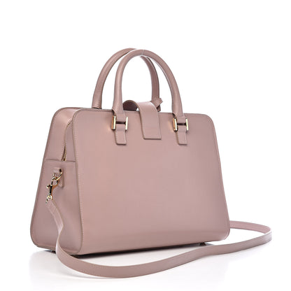 Saint Laurent Calfskin Small Monogram Cabas Pink 3 of 10
