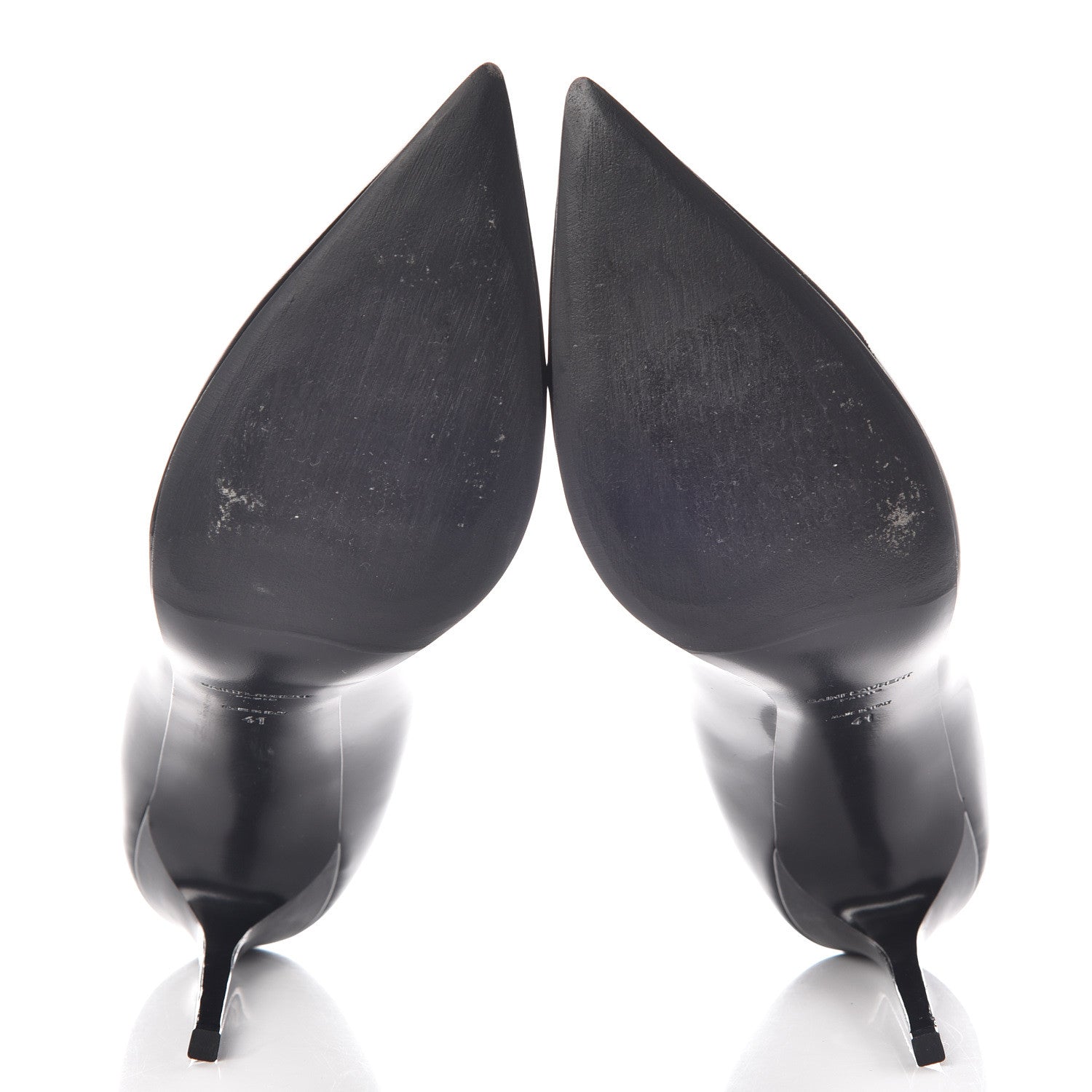 Saint Laurent Patent Zoe 110 Pump 41 Black 7 of 11