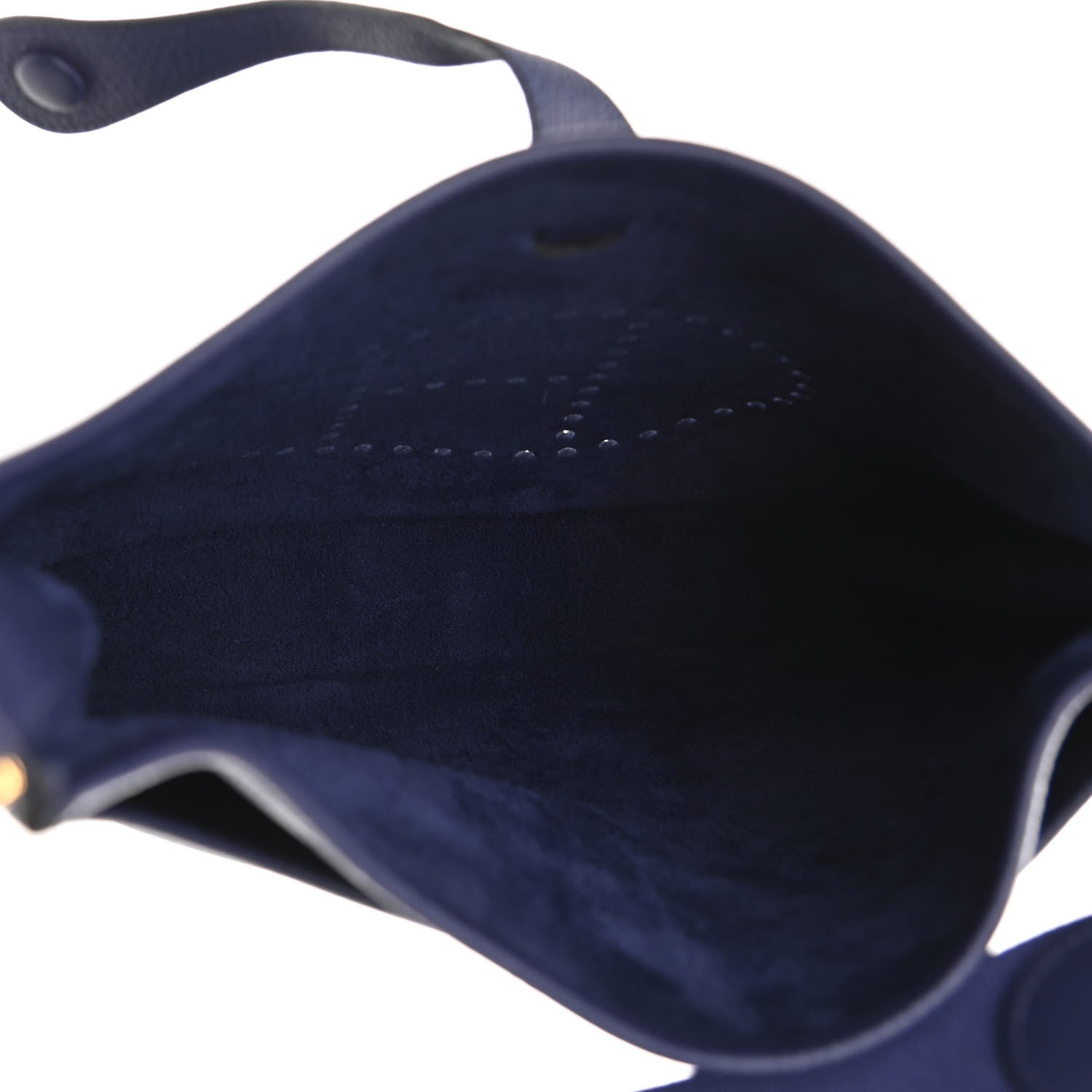 Hermes Taurillon Clemence Evelyne III PM Bleu Encre 5 of 10