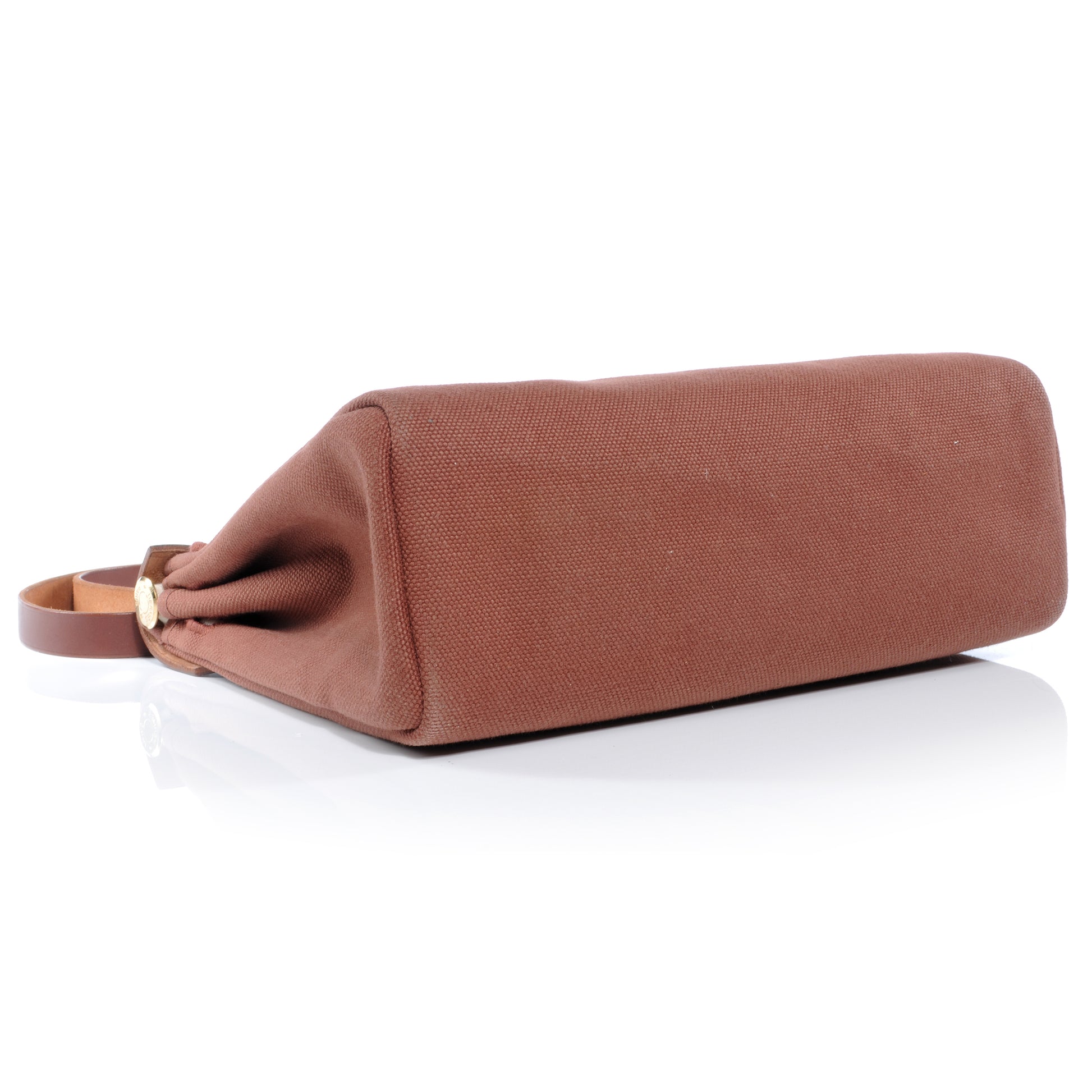 Hermes Toile Herbag PM 30 Brown 8 of 17