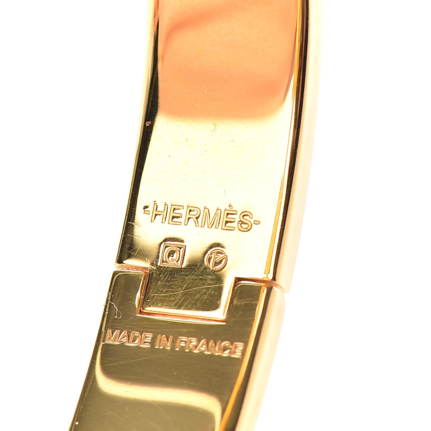 Hermes Enamel Narrow Clic Clac H Bracelet PM Black 4 of 4