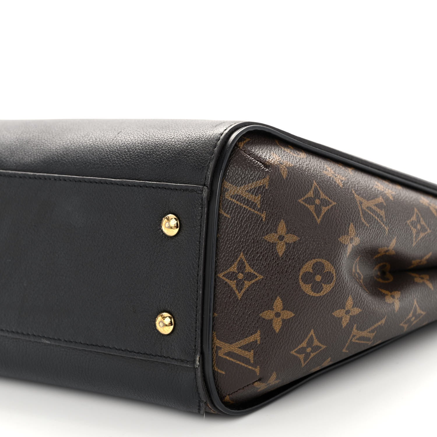 Louis Vuitton Calfskin Monogram Kimono Tote Black 9 of 10