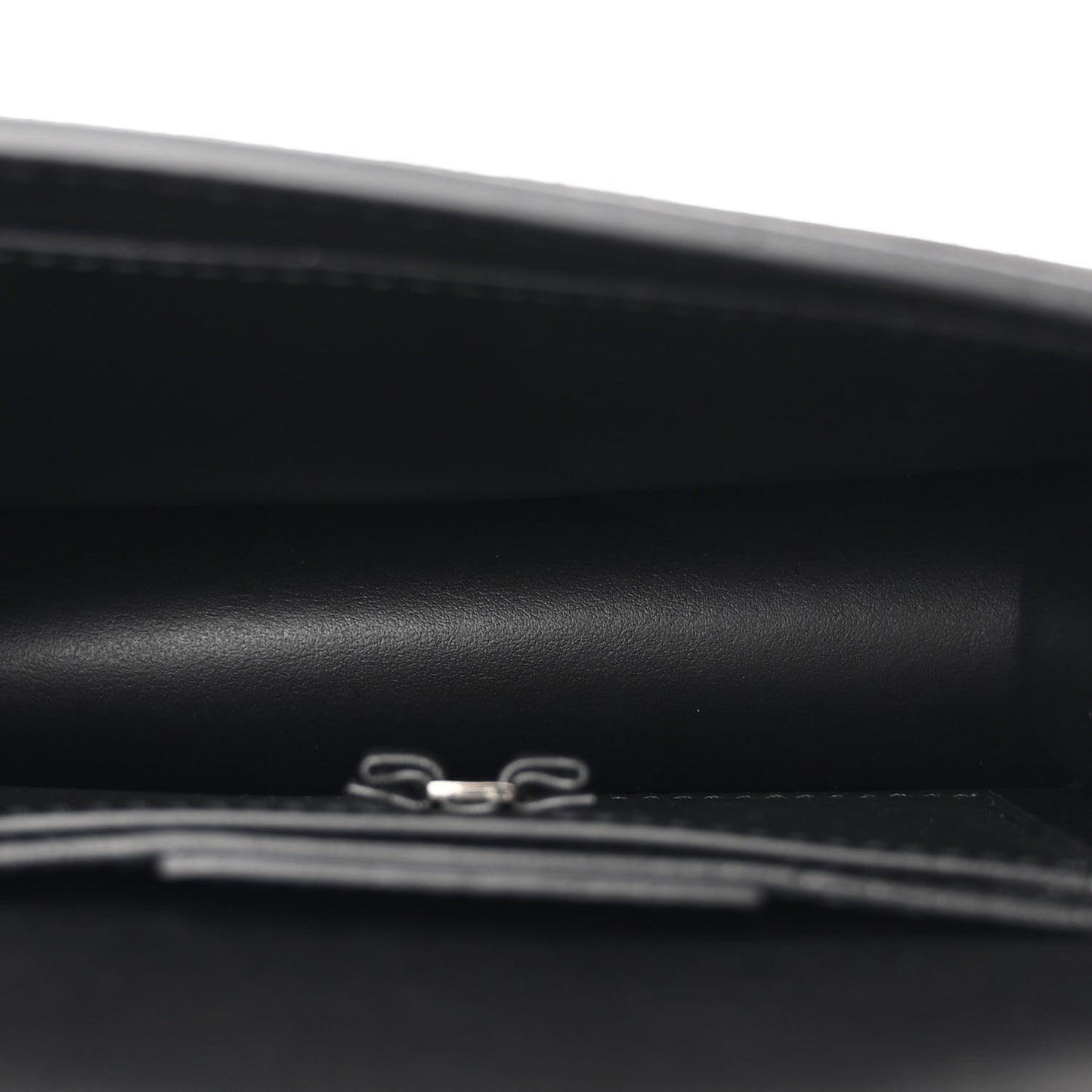Suede Crystal Mini Vara Bow Crossbody Bag Black