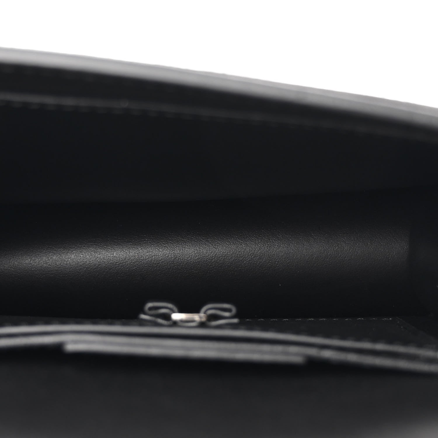 Salvatore Ferragamo Suede Crystal Mini Vara Bow Crossbody Bag Black 5 of 10