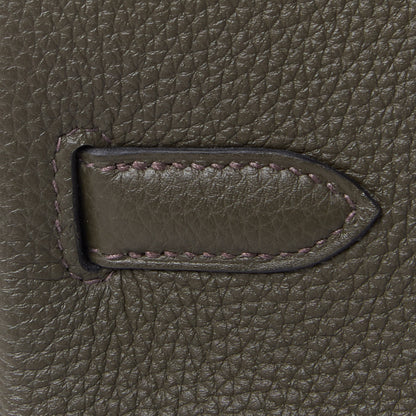 Hermes Togo Birkin 30 Vert De Gris 11 of 30