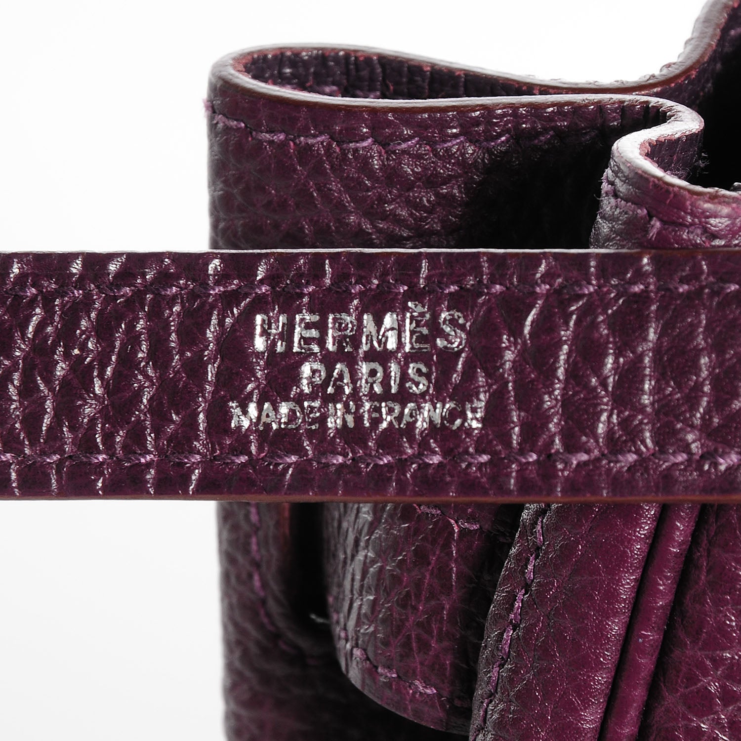 Hermes Togo Kelly Retourne 35 Raisin 15 of 27