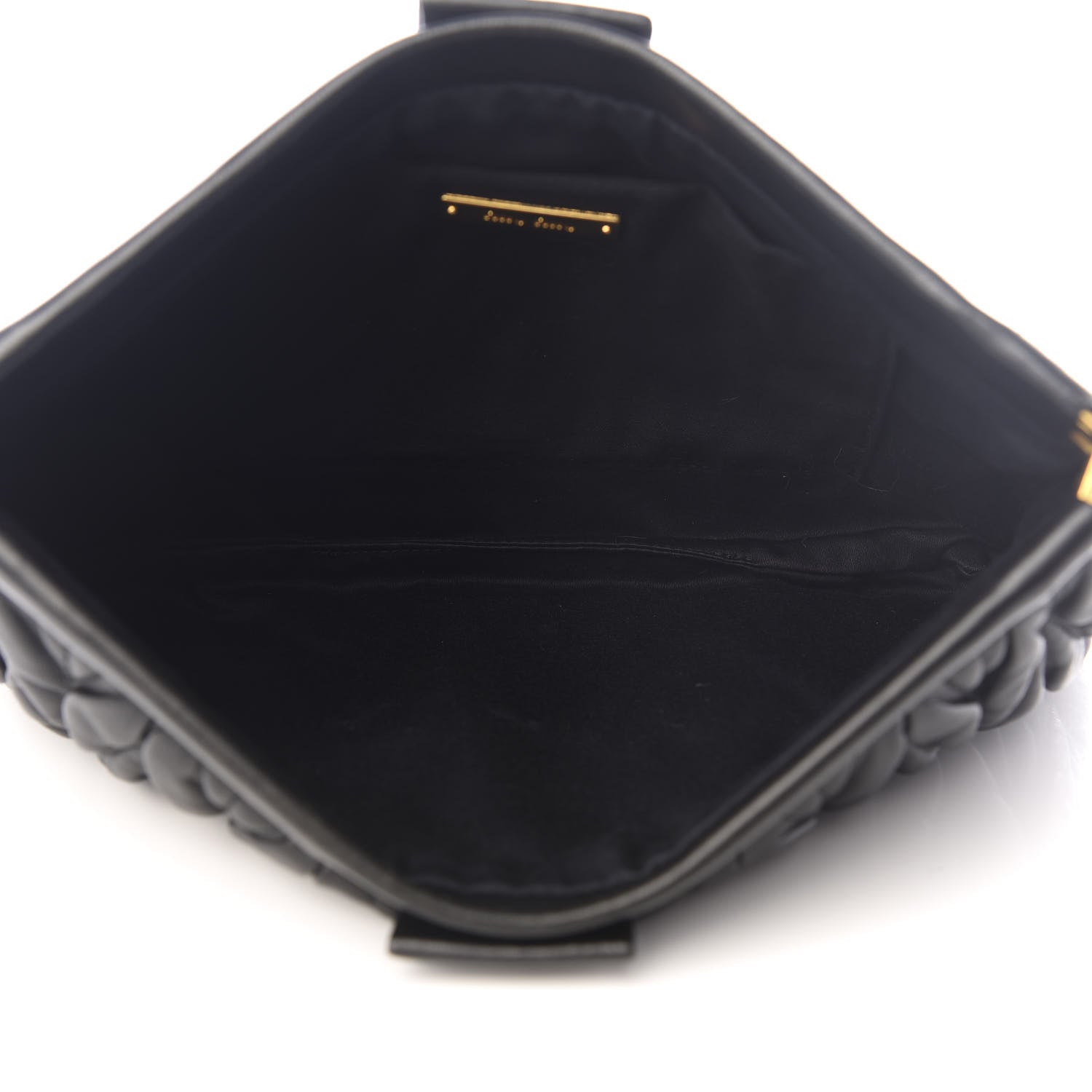 Miu Miu Nappa Matelasse Crossbody Clutch Black 4 of 8
