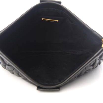 Miu Miu Nappa Matelasse Crossbody Clutch Black 4 of 8