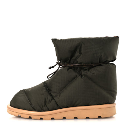 Louis Vuitton Nylon Monogram Pillow Comfort Ankle Boot 40 Khaki 1 of 14