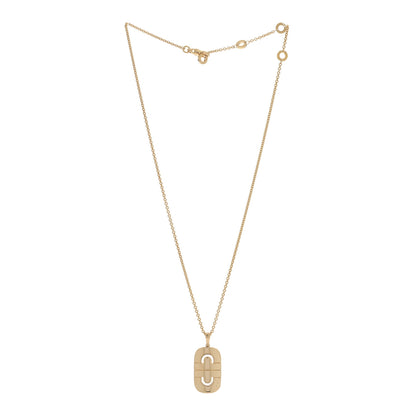 Bulgari 18K Yellow Gold Parentesi Pendant Necklace 3 of 5