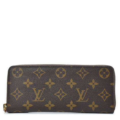 Louis Vuitton Monogram Clemence Wallet Fuchsia 1 of 7