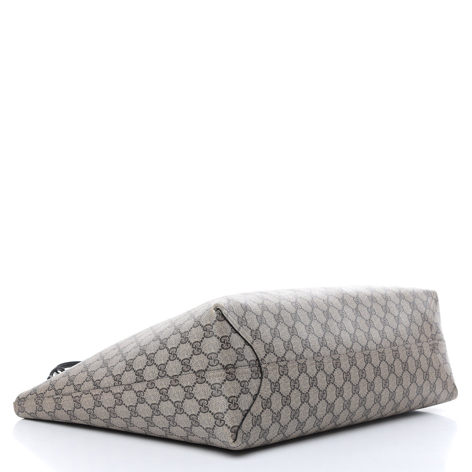 Gucci GG Supreme Monogram Large Reversible Tote Beige Black 6 of 19
