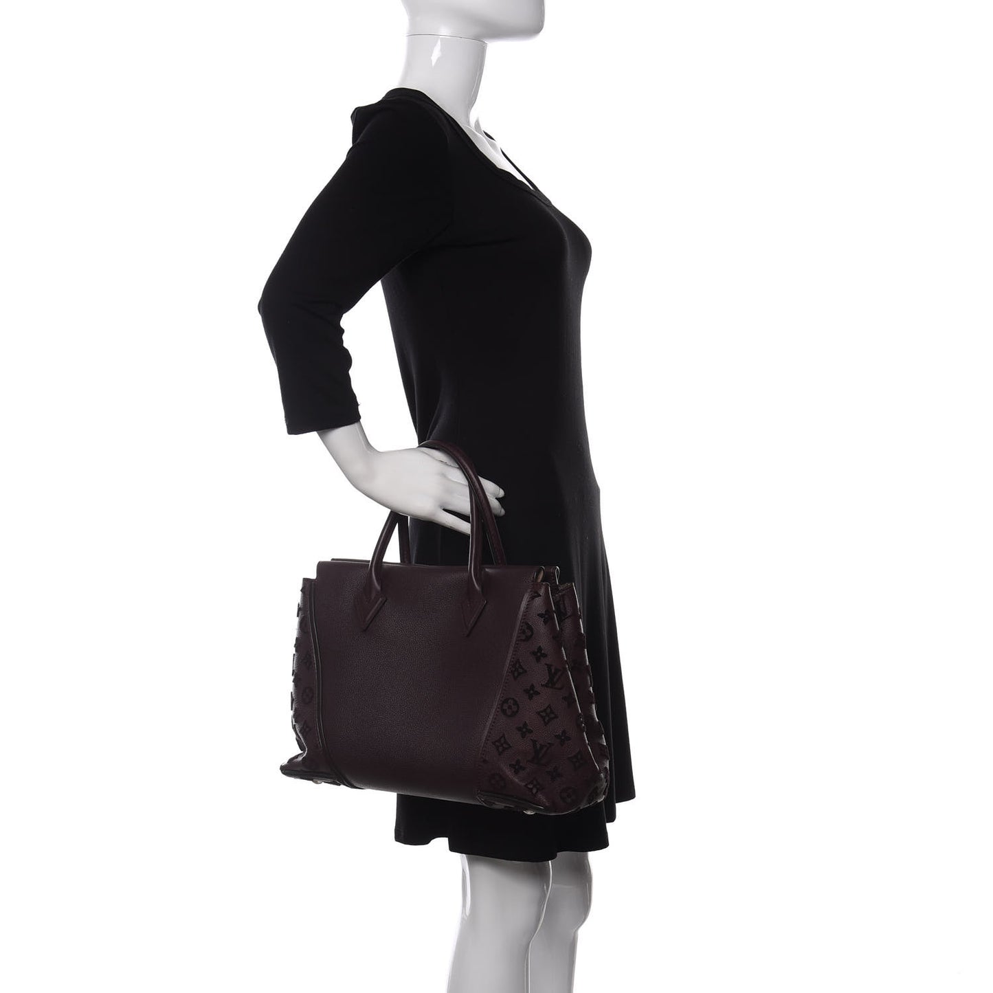 Veau Cachemire Tote W PM Quetsche
