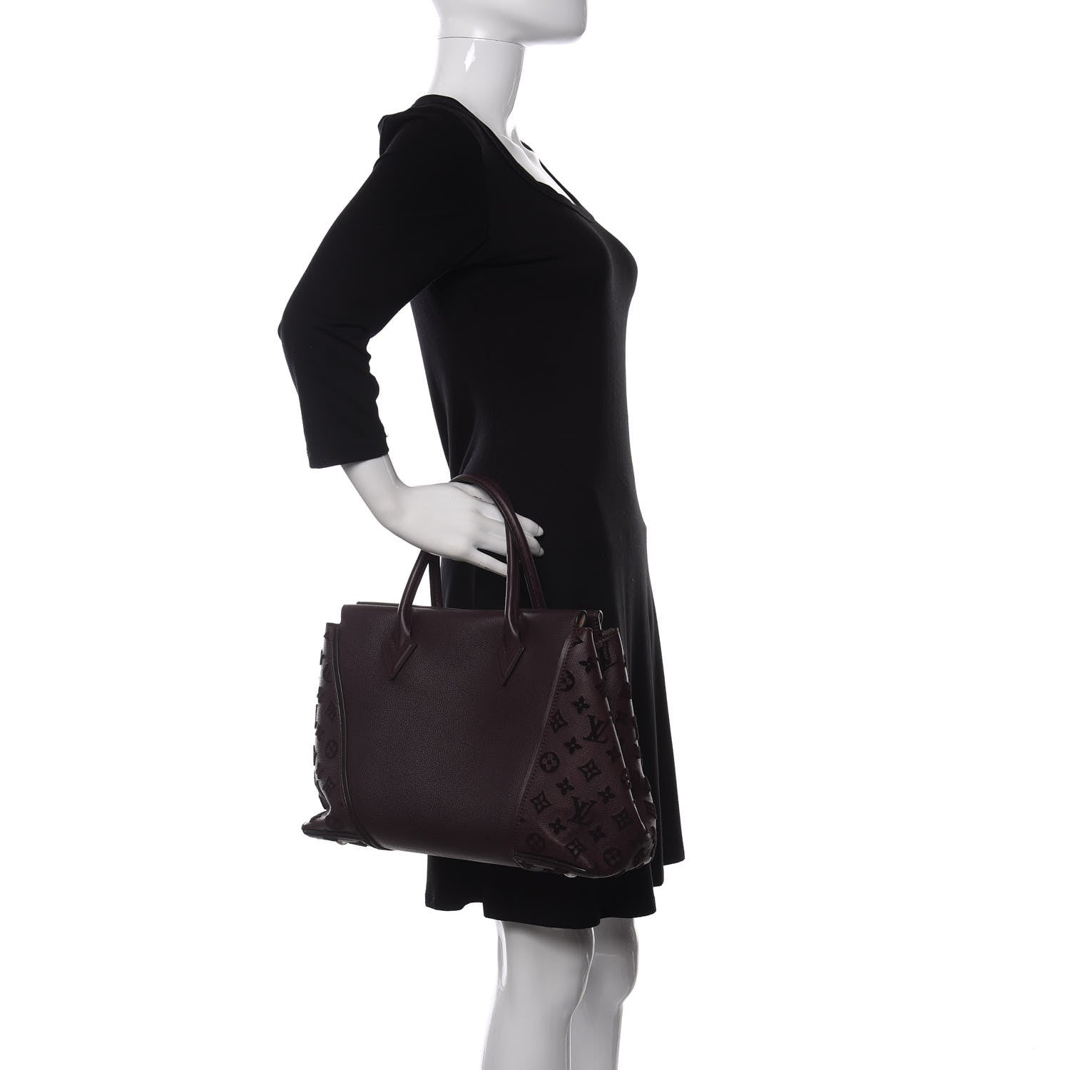 Louis Vuitton Veau Cachemire Tote W PM Quetsche 2 of 10