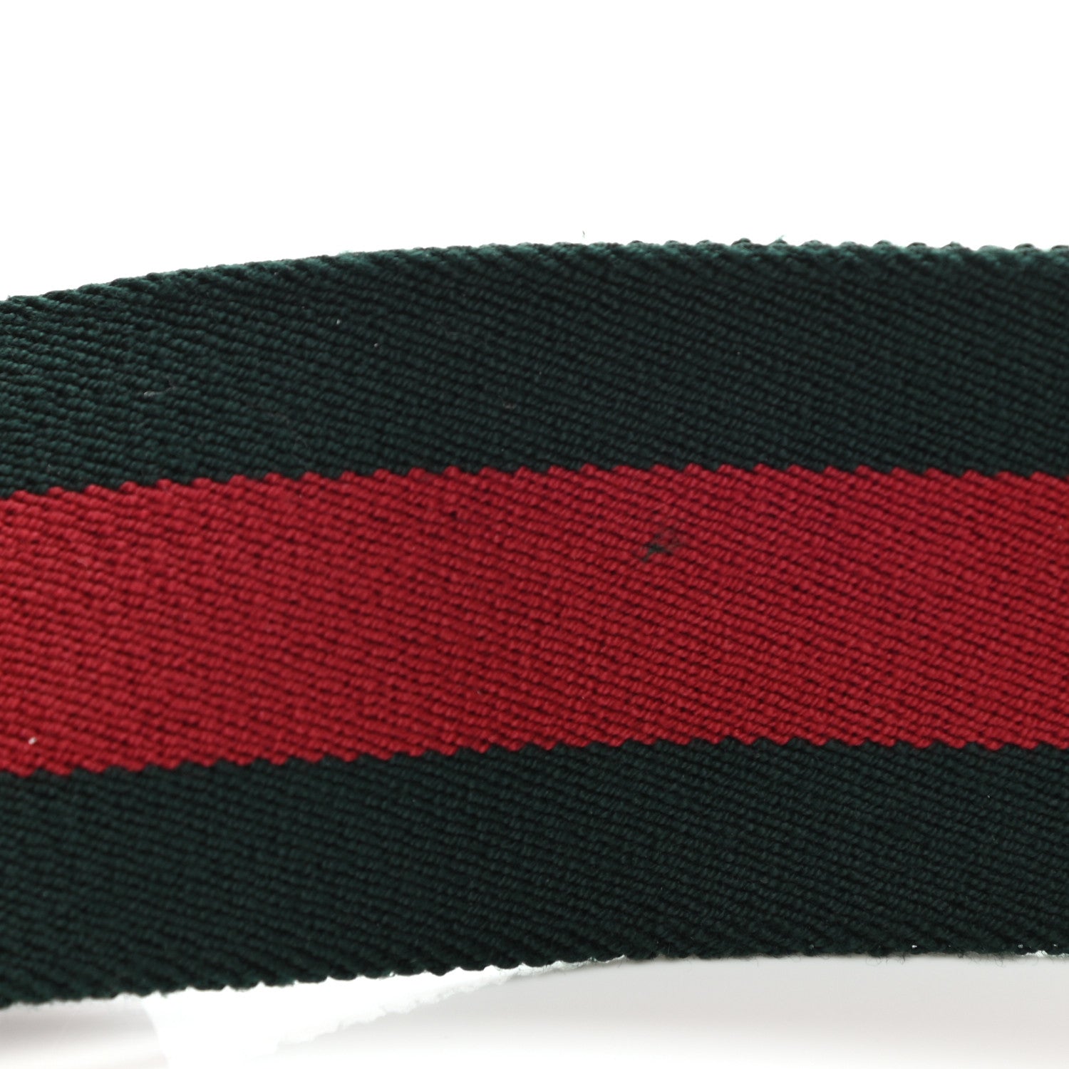 Gucci Canvas Web Belt 80 32 Green Red 5 of 7