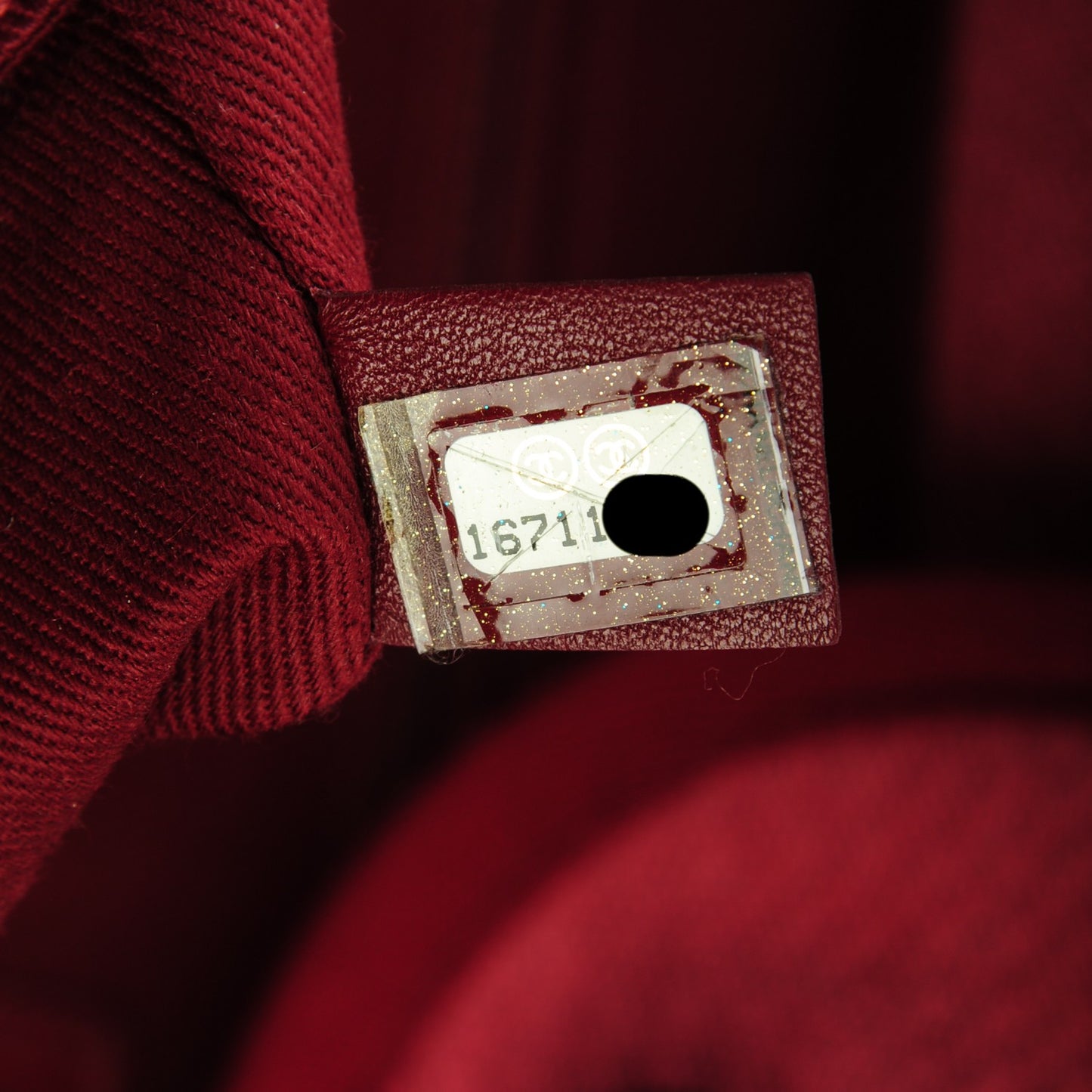 Canvas Large Deauville Tote Red