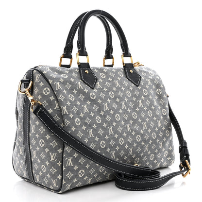 Louis Vuitton Monogram Idylle Speedy Bandouliere 30 Encre 3 of 9