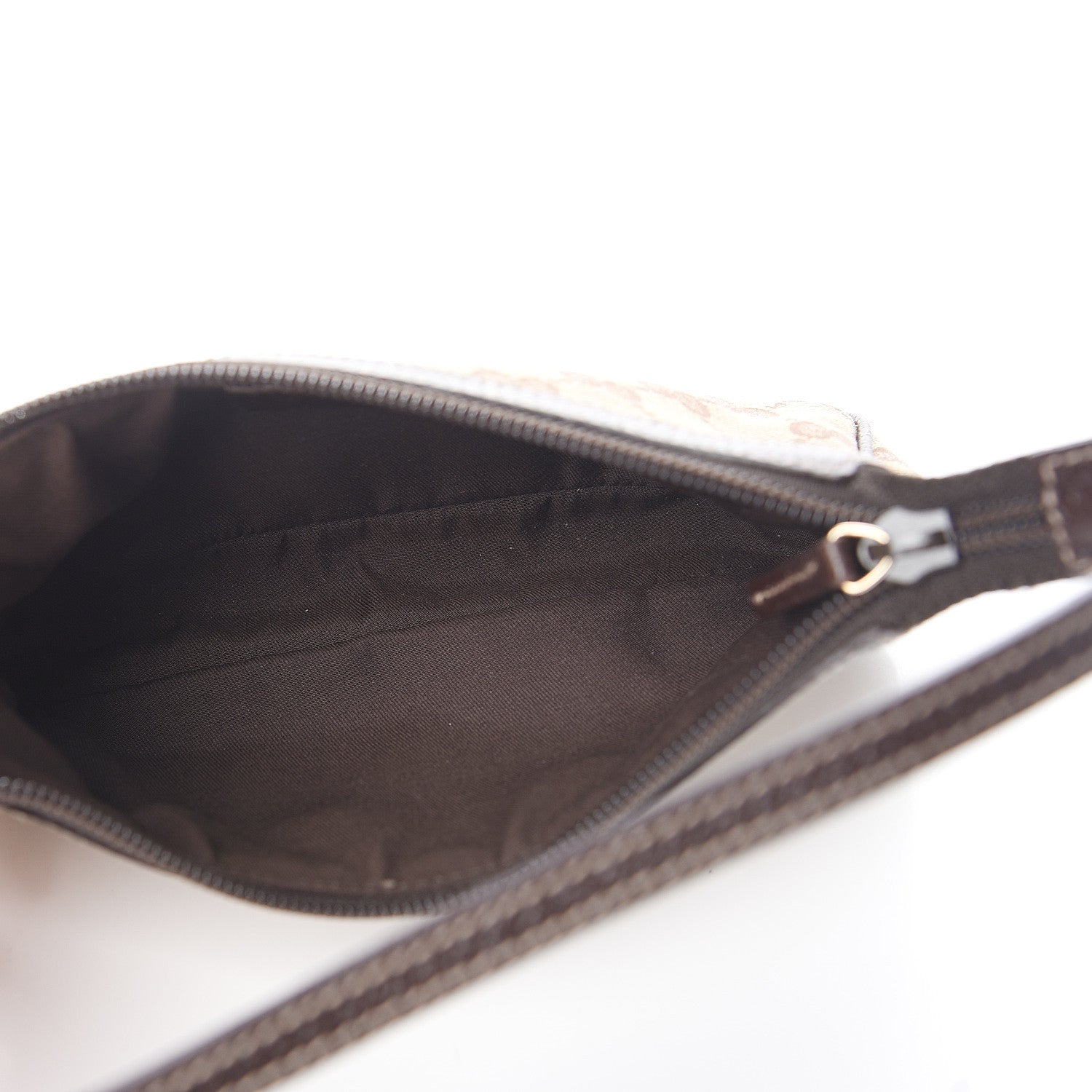 Gucci Monogram Small Pochette Dark Brown 4 of 8