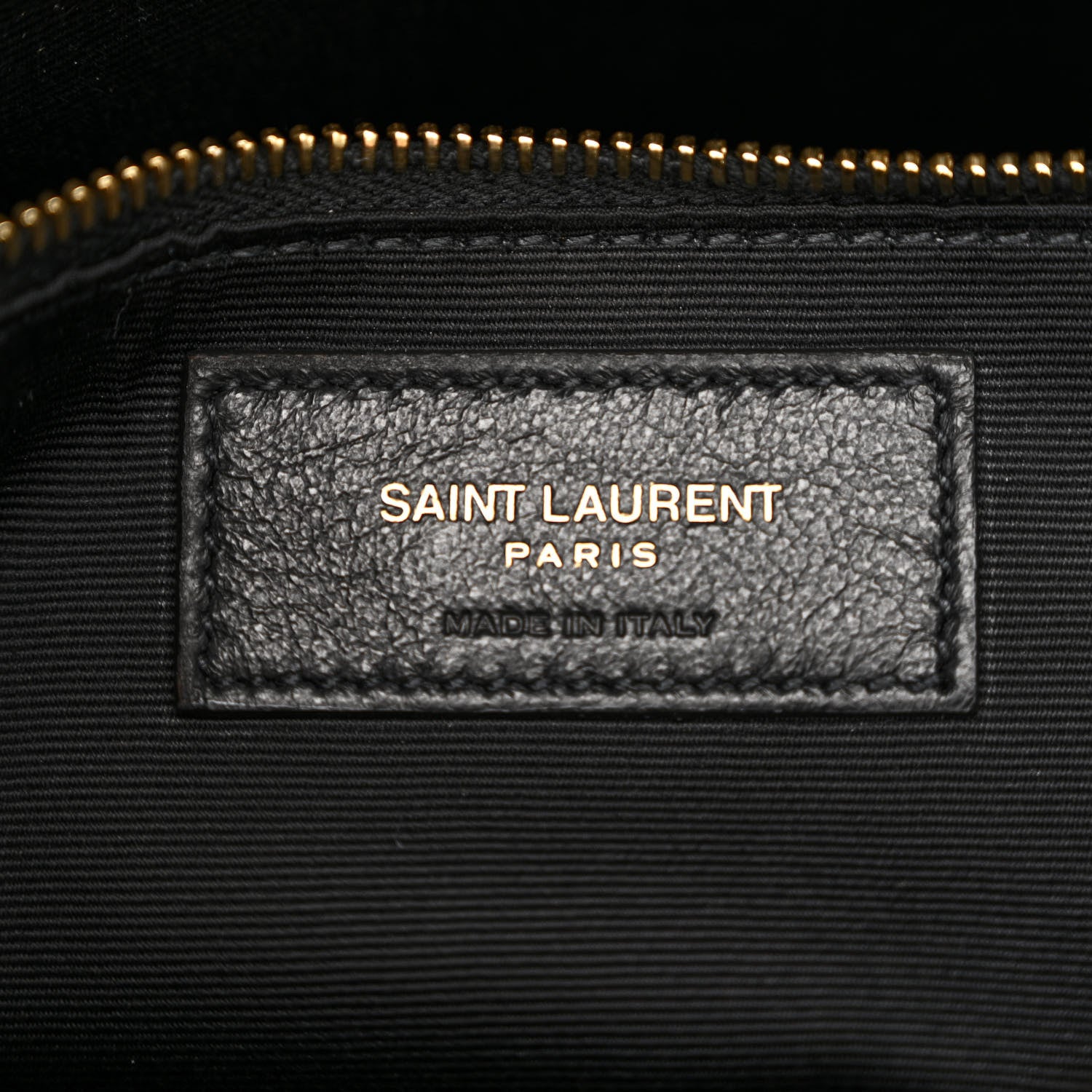 Saint Laurent Calfskin Y Quilted Monogram Medium Loulou Chain Satchel Black 6 of 11