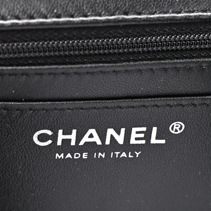 Chanel Lambskin Quilted Mini Top Handle Rectangular Flap So Black 6 of 11