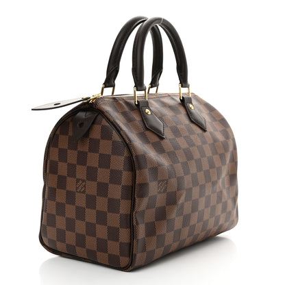 Louis Vuitton Damier Ebene Speedy 25 3 of 9
