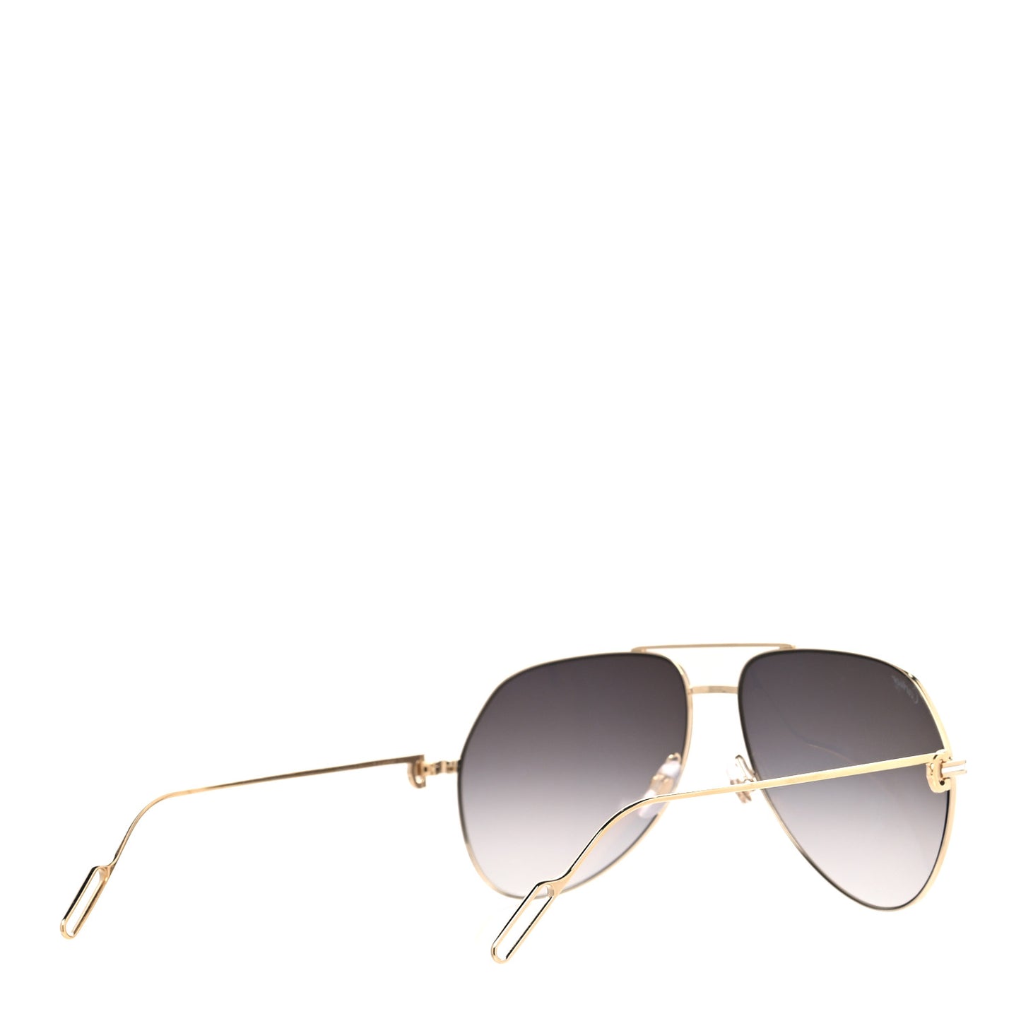 Metal Premiere de Cartier Sunglasses Gold